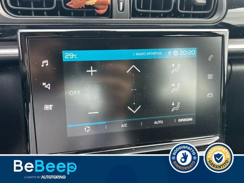 Citroën C3 1.2 PURETECH SHINE S&S 83CV NEOPATENTATI MY20
