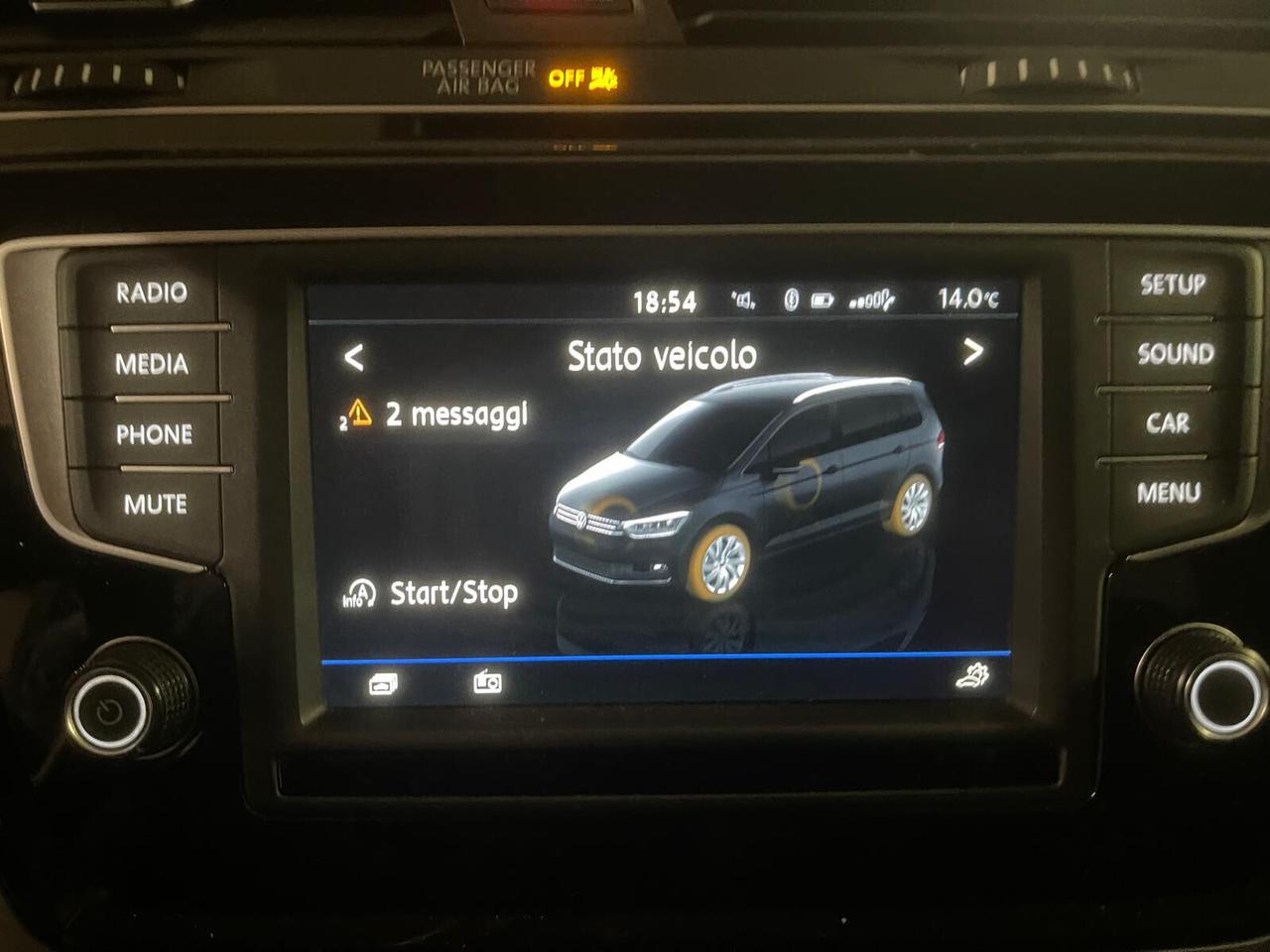 Volkswagen Touran 1.6 TDI 115 CV SCR DSG Executive BlueMotion Tech.