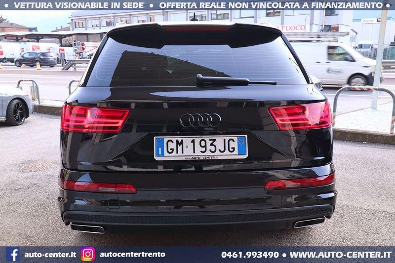 Audi Q7 50 TDI quattro S-LINE 7POSTI GANCIO SLINE