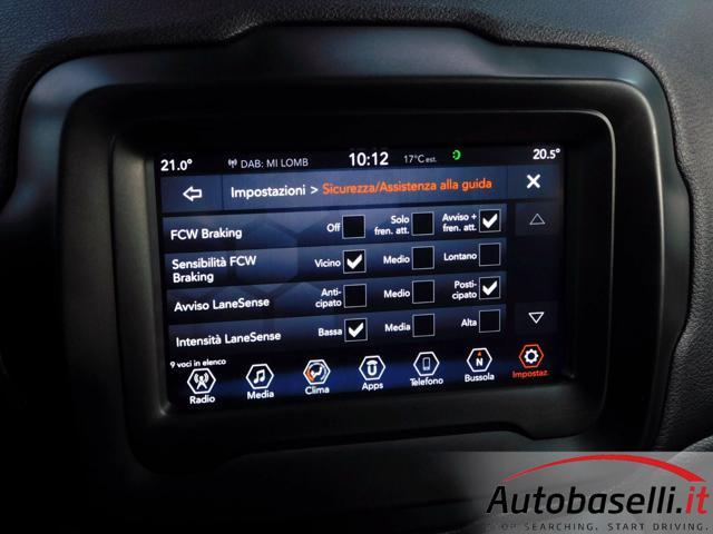 JEEP Renegade 1.6 MJT 120CV LIMITED EURO 6B, CERCHI 18''