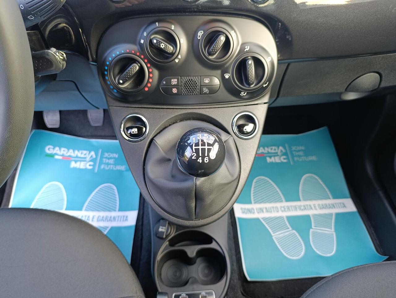 Fiat 500 1.0 hybrid 70cv Sensori di Parcheggio tetto Pan