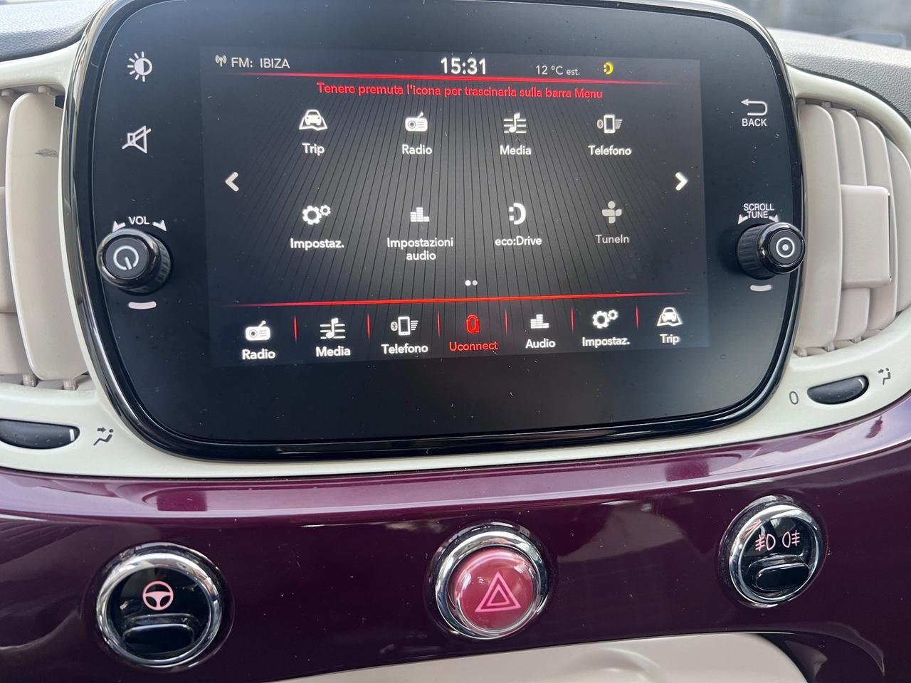 Fiat 500 1.2 EasyPower Lounge