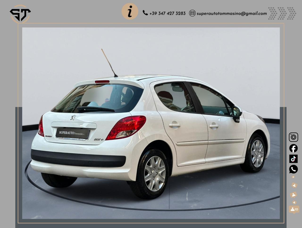 Peugeot 207 Plus GPL 1.4 CV 5 P OK Neopatentati