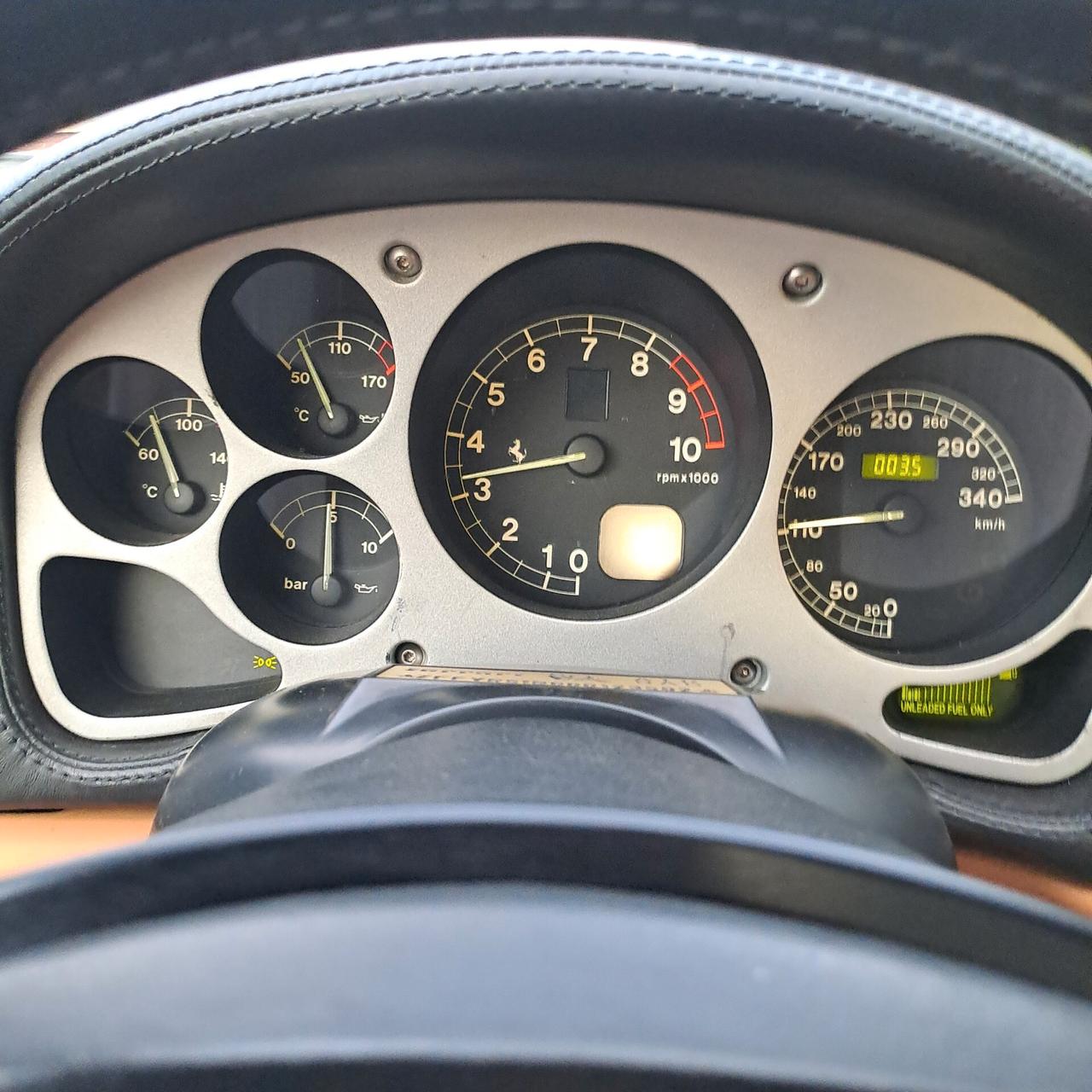 Ferrari 360 Modena MANUALE - interni BEIGE