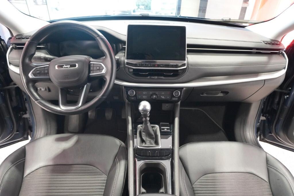 JEEP COMPASS 1.6 M-JET 16V 130CV 6M. 2WD LIMITED ( FARI LED - COCKPIT - ADAPTIVE CRUISE - PELLE - MIRROR - PDC - TELECAMERA POST. )