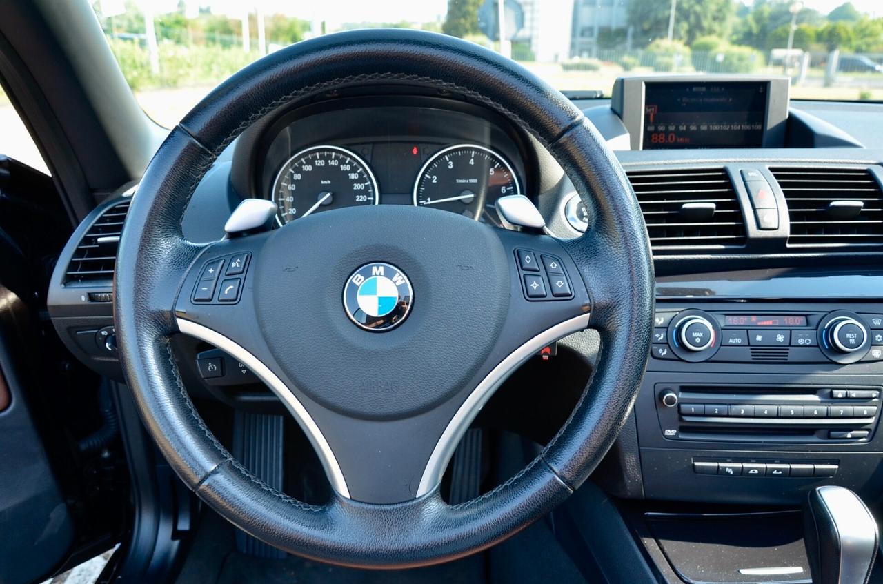 BMW 125i CABRIO FUTURA 218cv AUTO, UFF ITALIANA, BREMBO, 18", NAVI, PERMUTE
