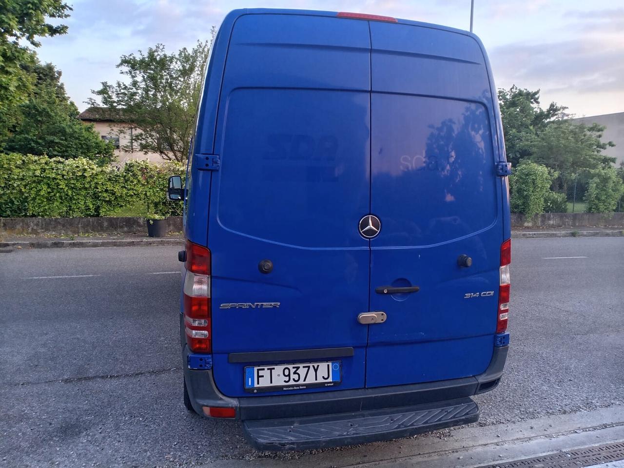 Mercedes sprinter 314 CDI 105 kW 143 cavalli tetto alto passo medio
