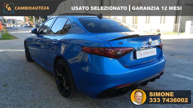 ALFA ROMEO Giulia 2.0 Turbo 280 CV AT8 AWD Q4 Veloce+Tetto Apribile