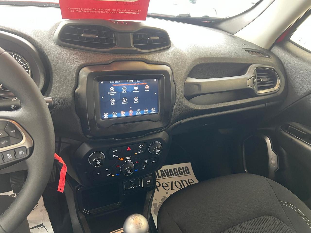 JEEP RENEGADE LIMITED 1.6 DIESEL 120CV