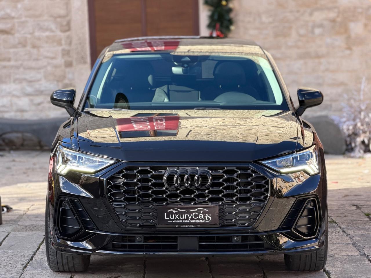 Audi Q3 35 TDI 2.0 150 CV SPORTBACK S LINE TETTO IDENTITY BLACK QUATTRO