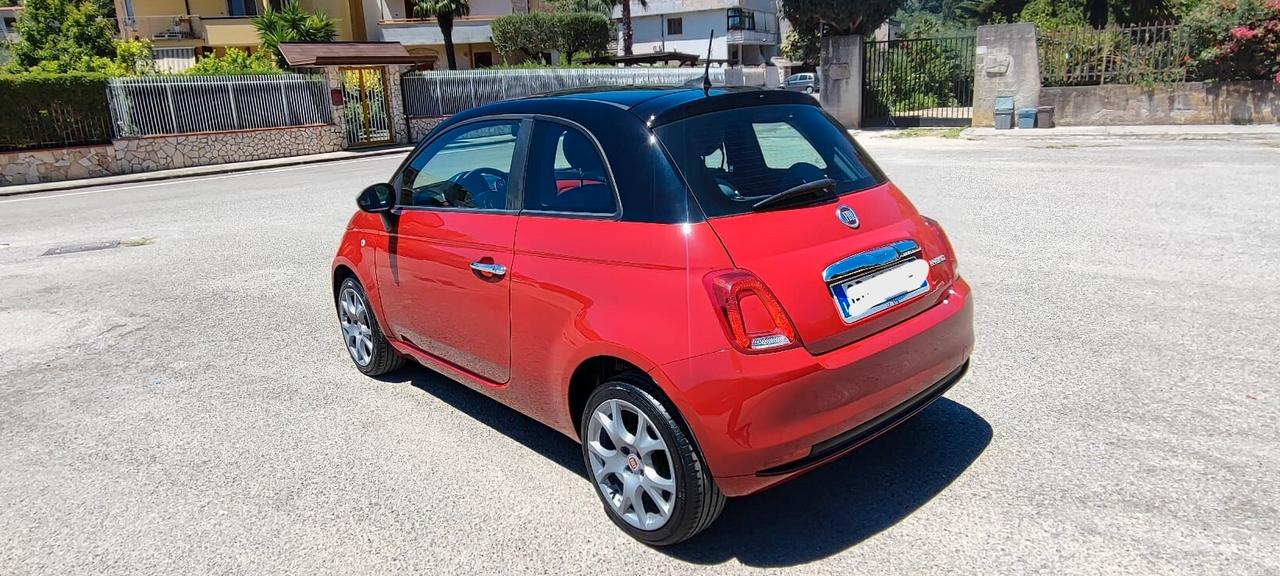 Fiat 500 1.0 Hybrid Sport bicolore neopatentati full optional