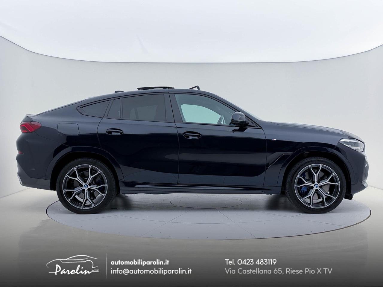 BMW X6 xDrive40d mhev 48V Msport Tetto-360°-21''