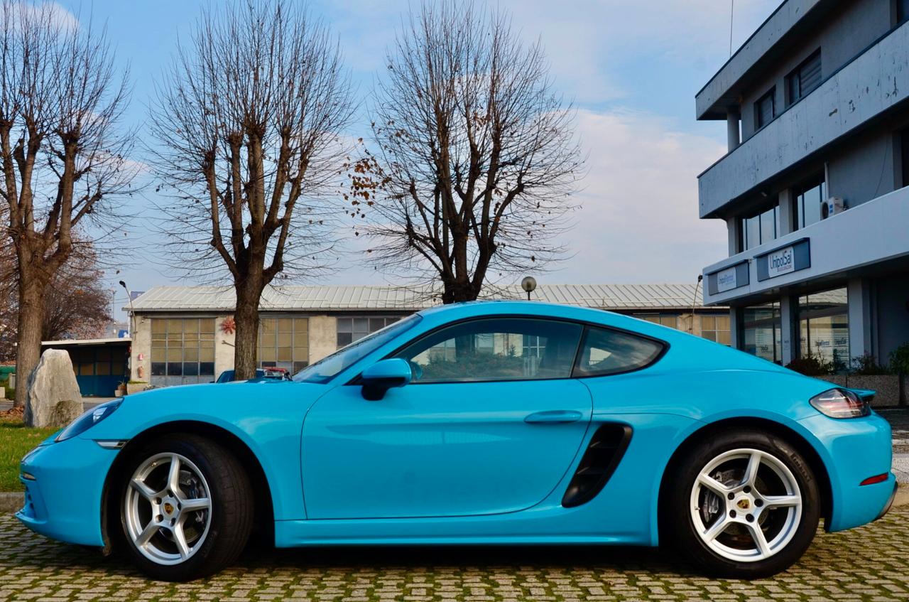 PORSCHE CAYMAN 718 2.0 300cv PDK, UNICOPROPRIETARIO, TUTTI SERVICE PORSCHE, UFF ITALIANA, EURO 6D, PERMUTE