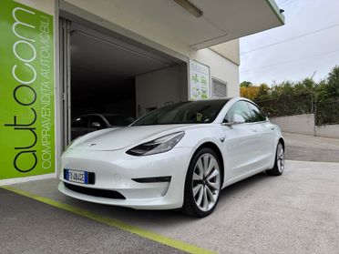 Tesla Model 3 Model 3 Long Range Performance Dual Motor AWD Garanzia 24 Mesi