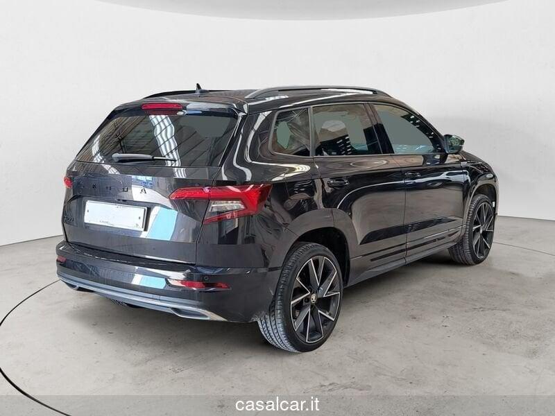 Skoda Karoq 1.6 TDI SCR DSG SportLine CON 3 TRE ANNI DI GARANZIA KM ILLIMITATI PARI ALLA NUOVA