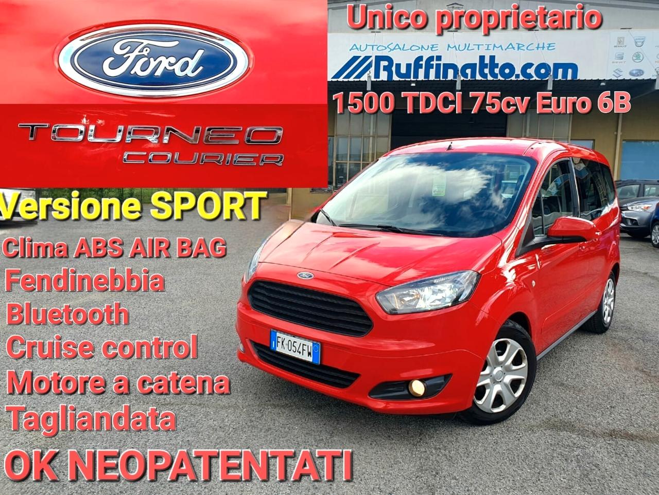 Ford Tourneo Courier Tourneo Courier 1.5 TDCI 75 CV SPORT
