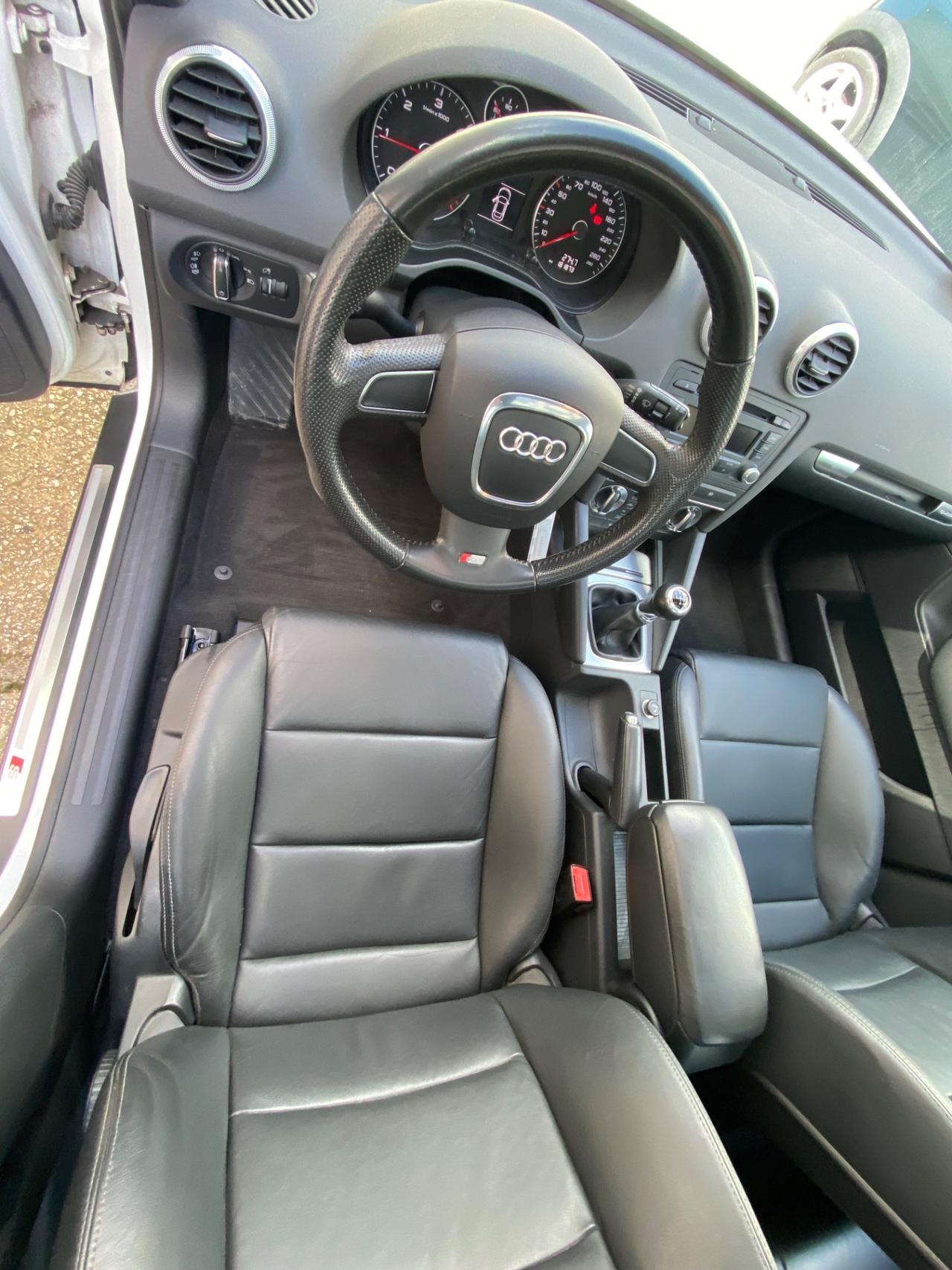 Audi A3 SPB 2.0 TDI 170 CV F.AP. quattro SLINE