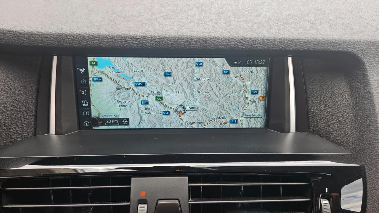 Bmw X3 xdrive20d auto 190 CV NAVY-CAMERA-LED