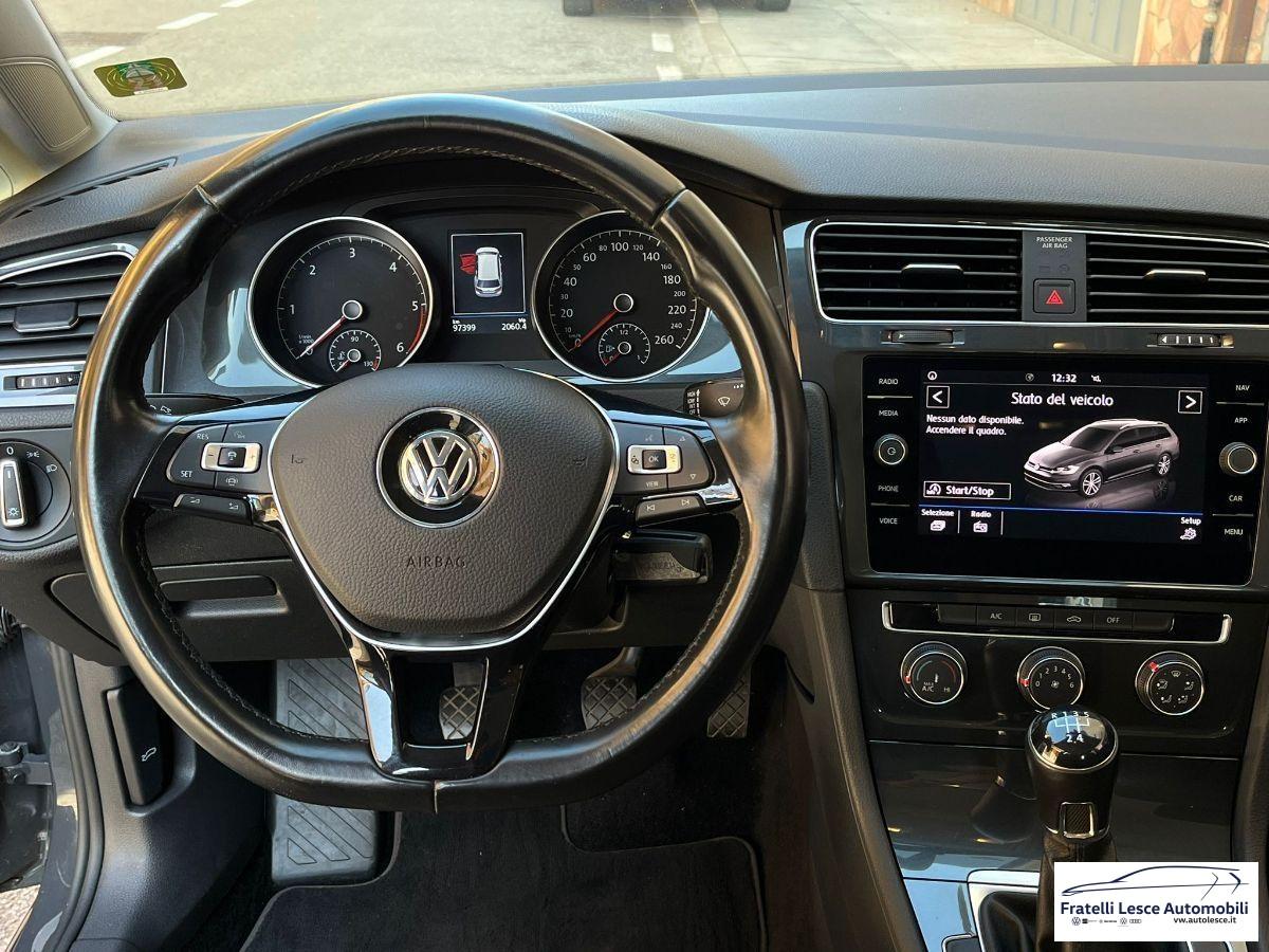 VOLKSWAGEN - Golf Variant Variant 1.6 tdi Business 115cv