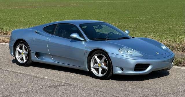 Ferrari 360 modena F1 grigio azzurro alloy service book