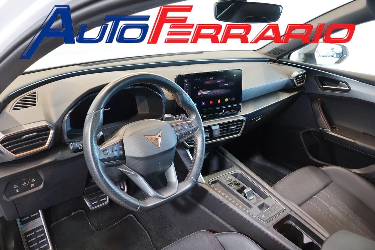 Cupra Leon 1.4 TSI 19" APPLE CAR PLAY GUIDA DI 2°LIVELLO CRUISE ADATTIVO FULL LED SENS PARK X2 LINE ASSIST