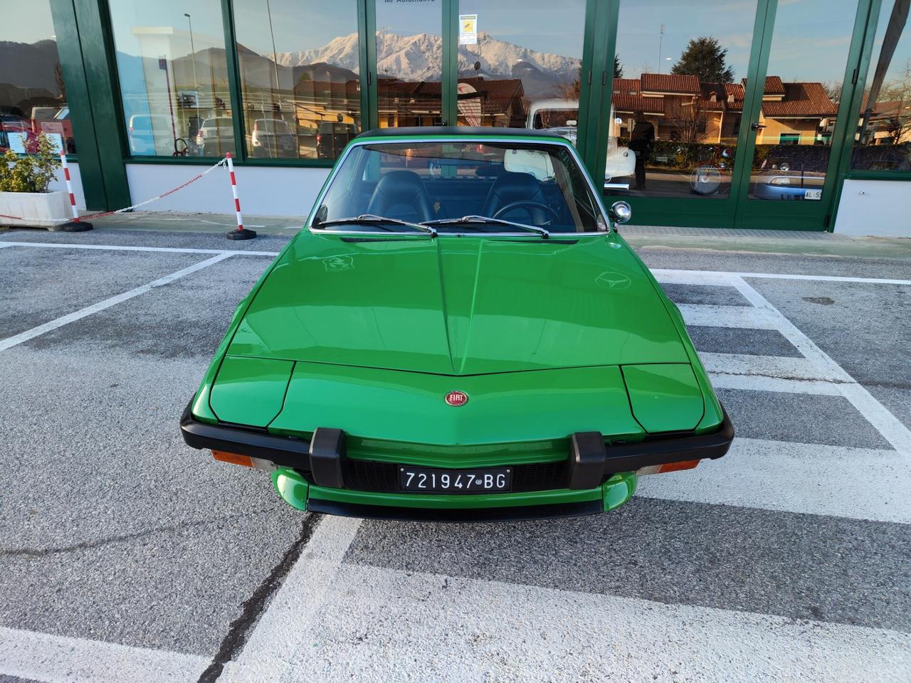 Fiat X1/9 1300 prima serie 1973 ASI verde 329