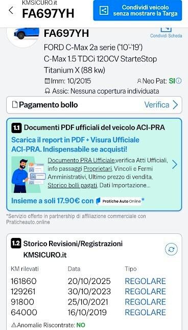 Ford C-Max 1.5 TDCi 120CV Start&Stop Titanium