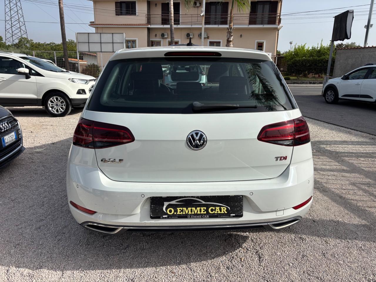 VW GOLF 1.6TDI 116CV DSG EXECUTIVE RETROCAMERA FULL