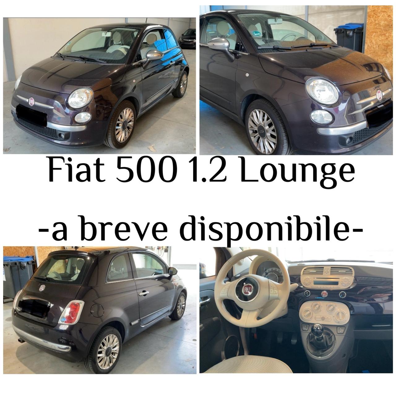 Fiat 500 1.2 Lounge km 112000-in arrivo-