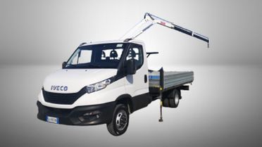 Iveco Daily 35C14 BTor 2.3 HPT PL Cassone con Gru Fassi