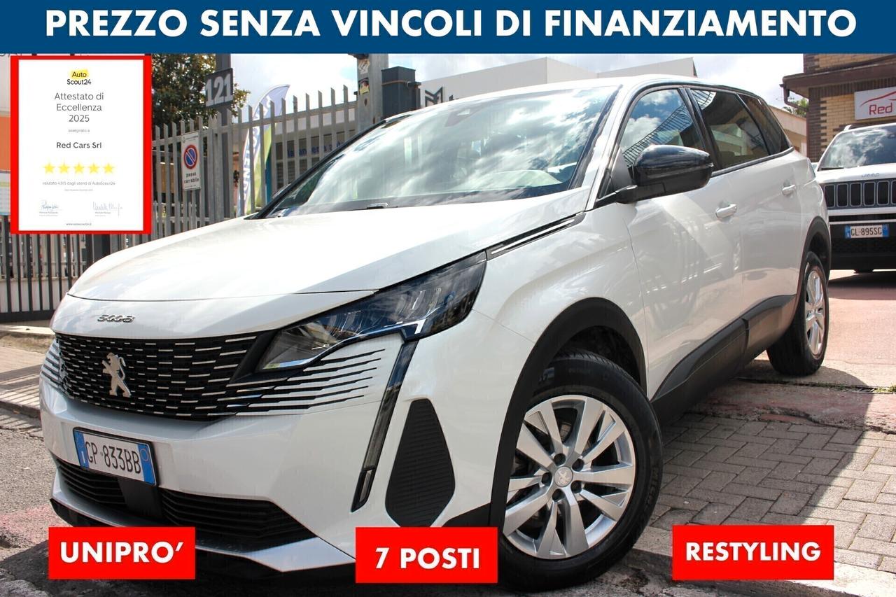PEUGEOT 5008 1.5 hdi 130 CV RESTYLING EAT8 7 POSTI *PREZZO VERO* UNIPRO
