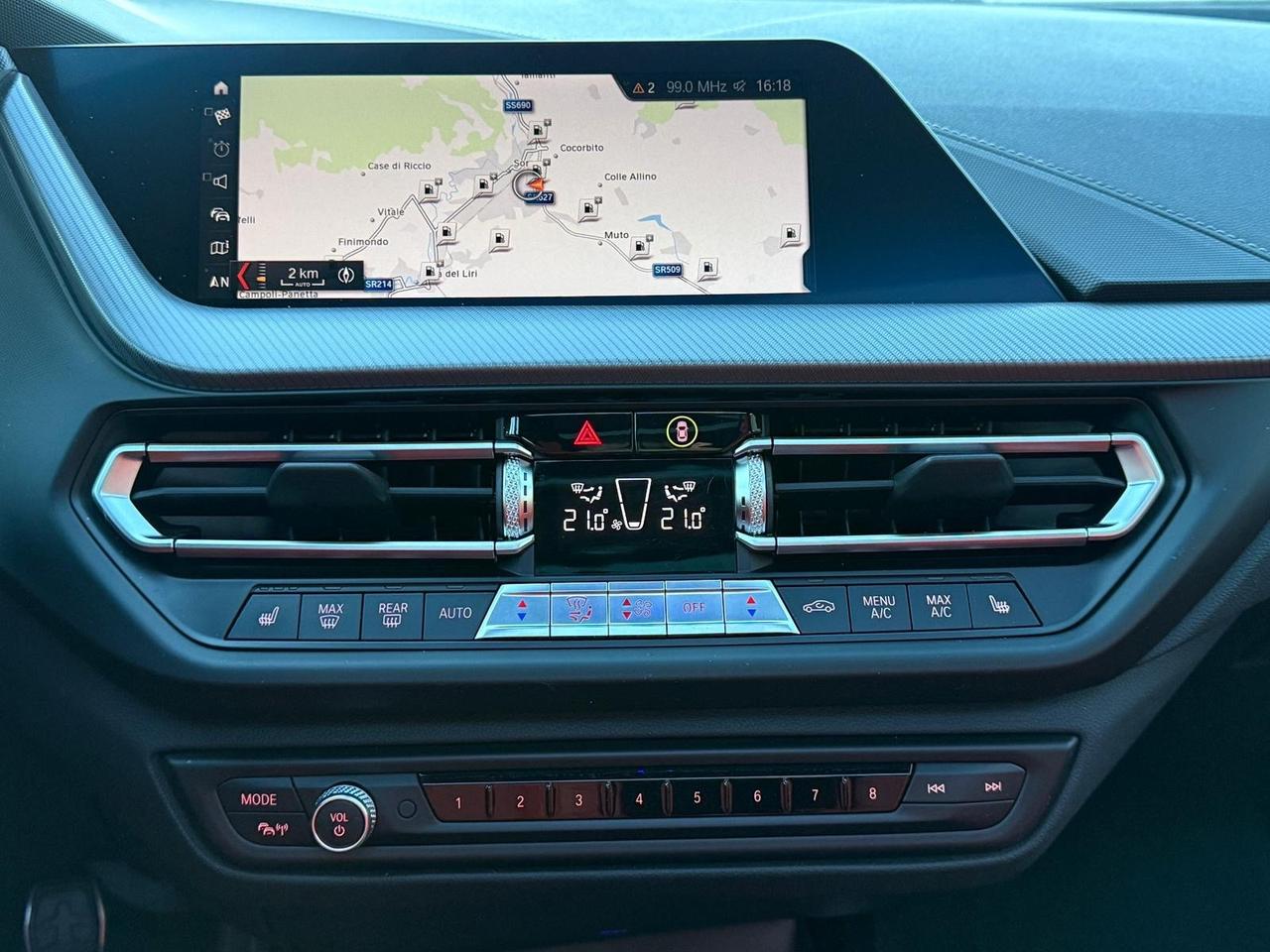 BMW 118D 150cv MSPORT NAVI LED TETTO UNICOPROPRIETARIO 2020