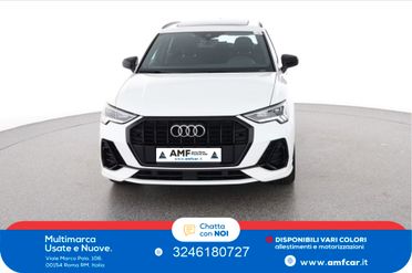 Audi Q3 35 TDI S tronic S line Panoramico telecamera car play