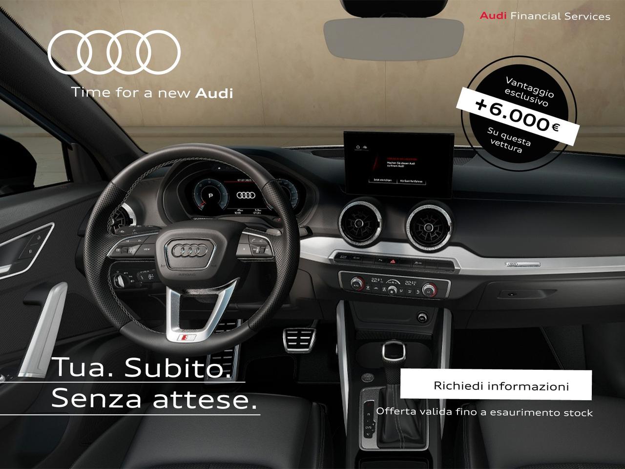 Audi Q2 35 2.0 tdi identity black s-tronic