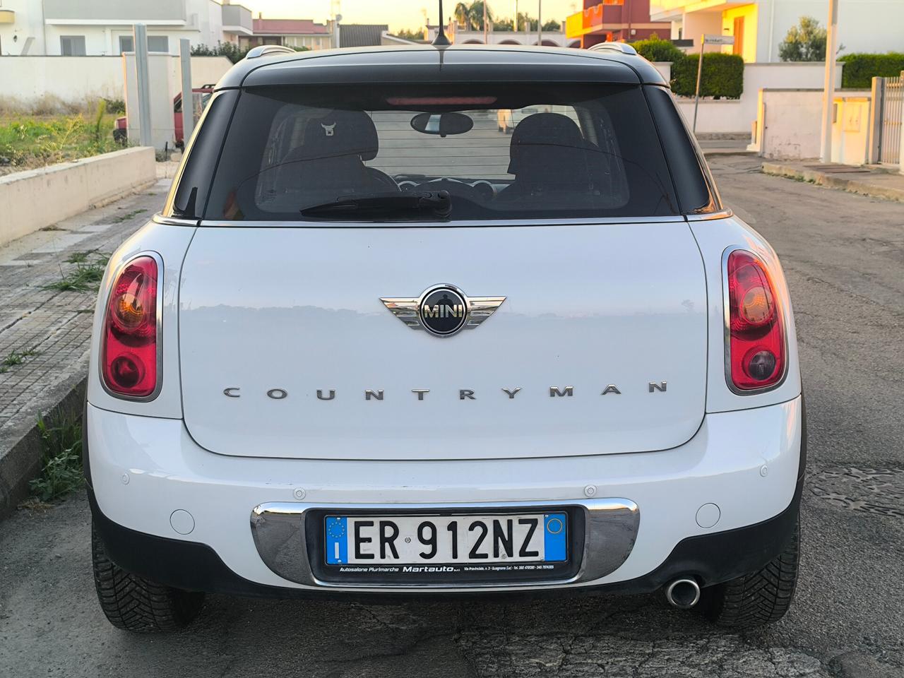 MINI COUNTRYMAN 1.6 DIESEL 90cv 05/2013 BICOLORE