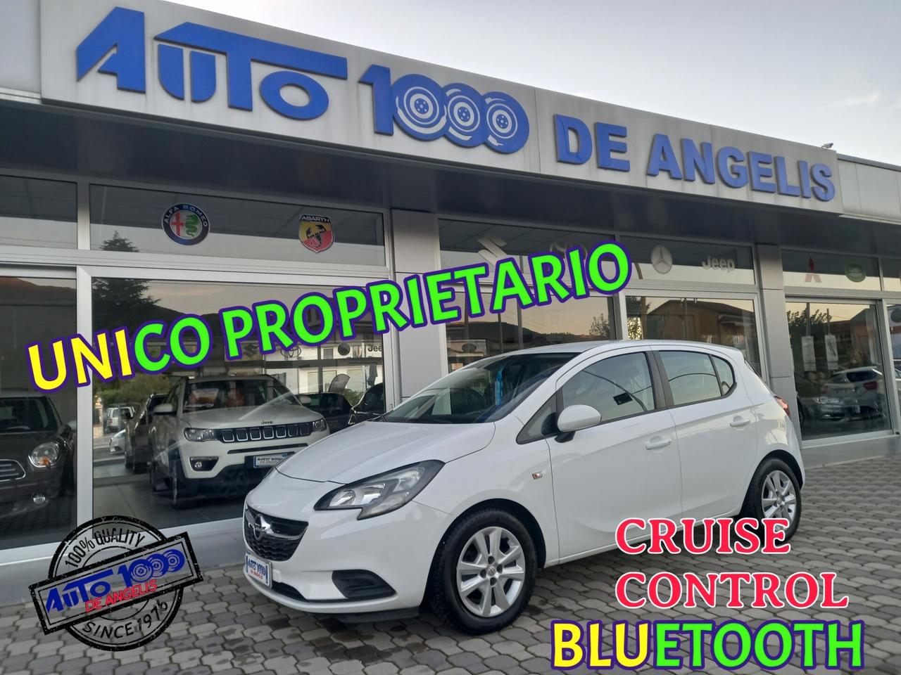 Opel Corsa 1.2 5 PORTE * UNICO PROPRIETARIO * CRUISE CONTROL