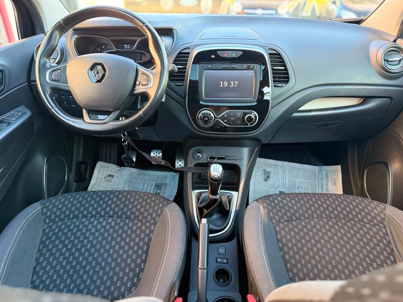 Renault Captur 1.5dci 110cv R-link 2018 Tetto Pan