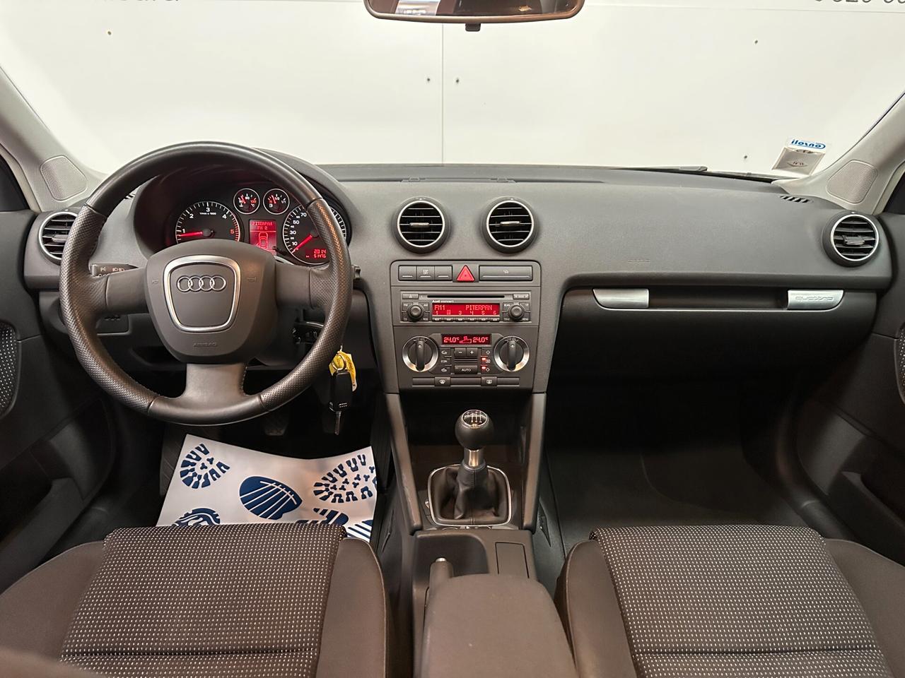 Audi A3 SPB 2.0 TDI 170 CV QUATTRO Ambition 51.000KM