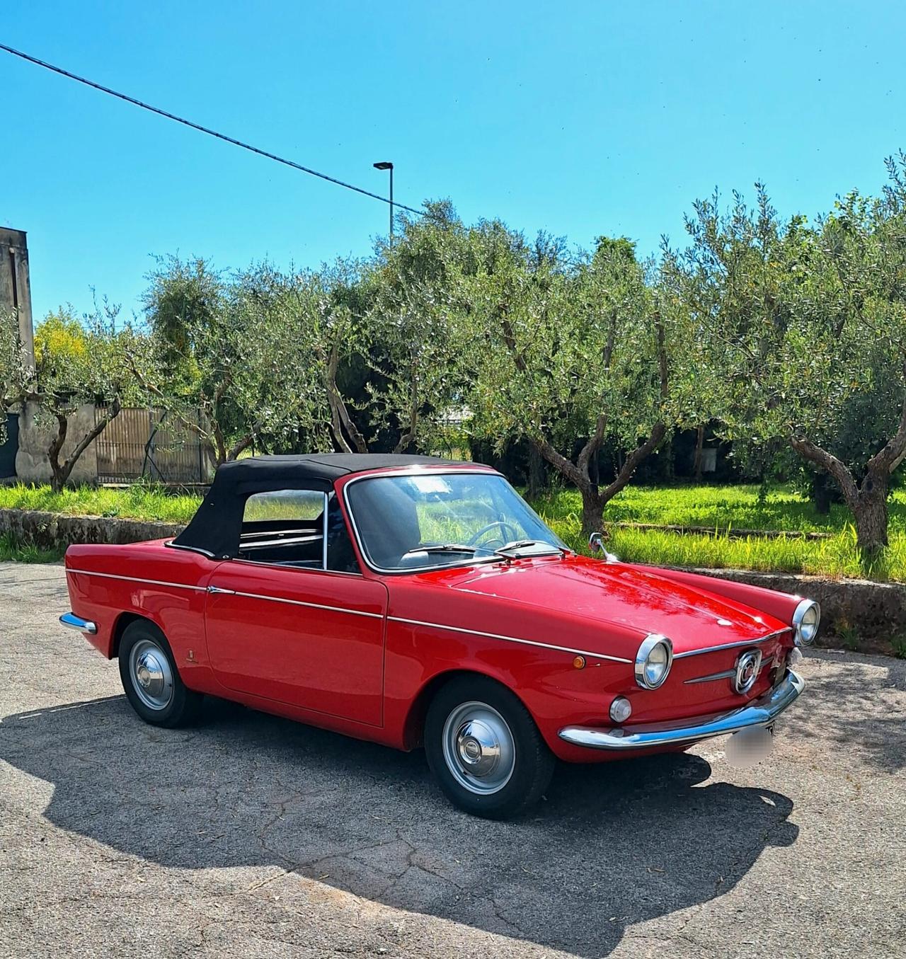 Fiat 600 D SPIDER VIGNALE - RESTAURO TOTALE - ASI