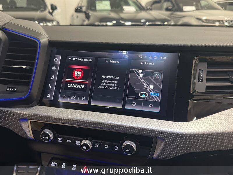 Audi A1 II 2019 Sportback Benzina Sportback 40 2.0 tfsi Identity Black 207cv s-tr