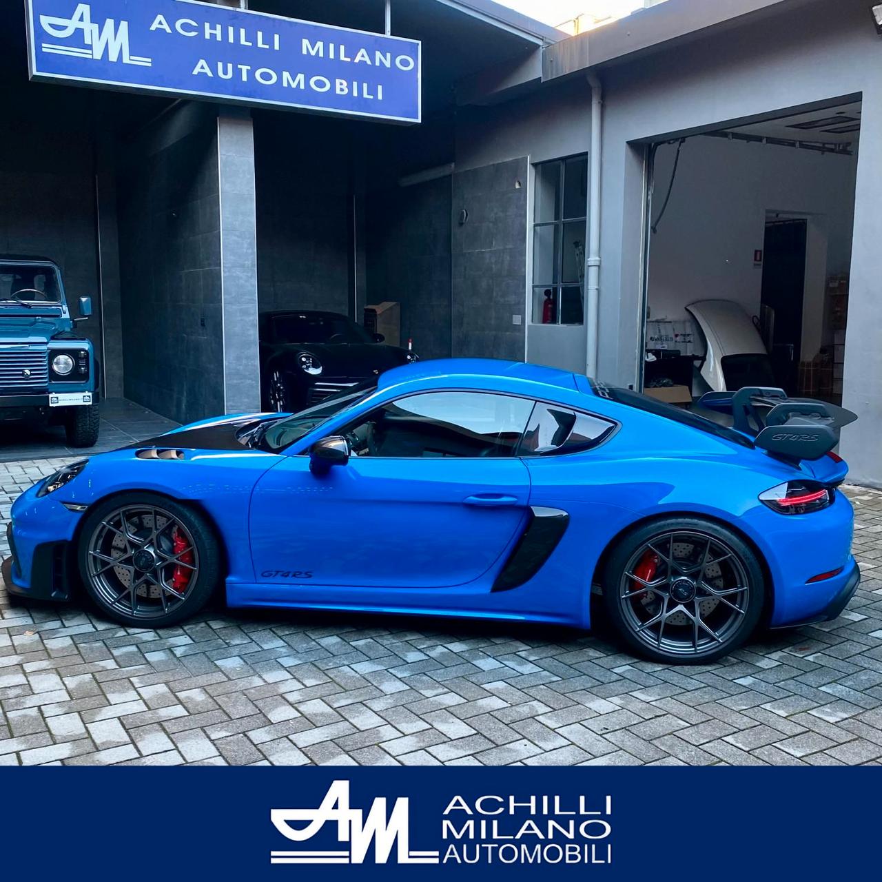 Porsche 718 Cayman 4.0 GT4 RS pdk WEISSACH +Carbonio