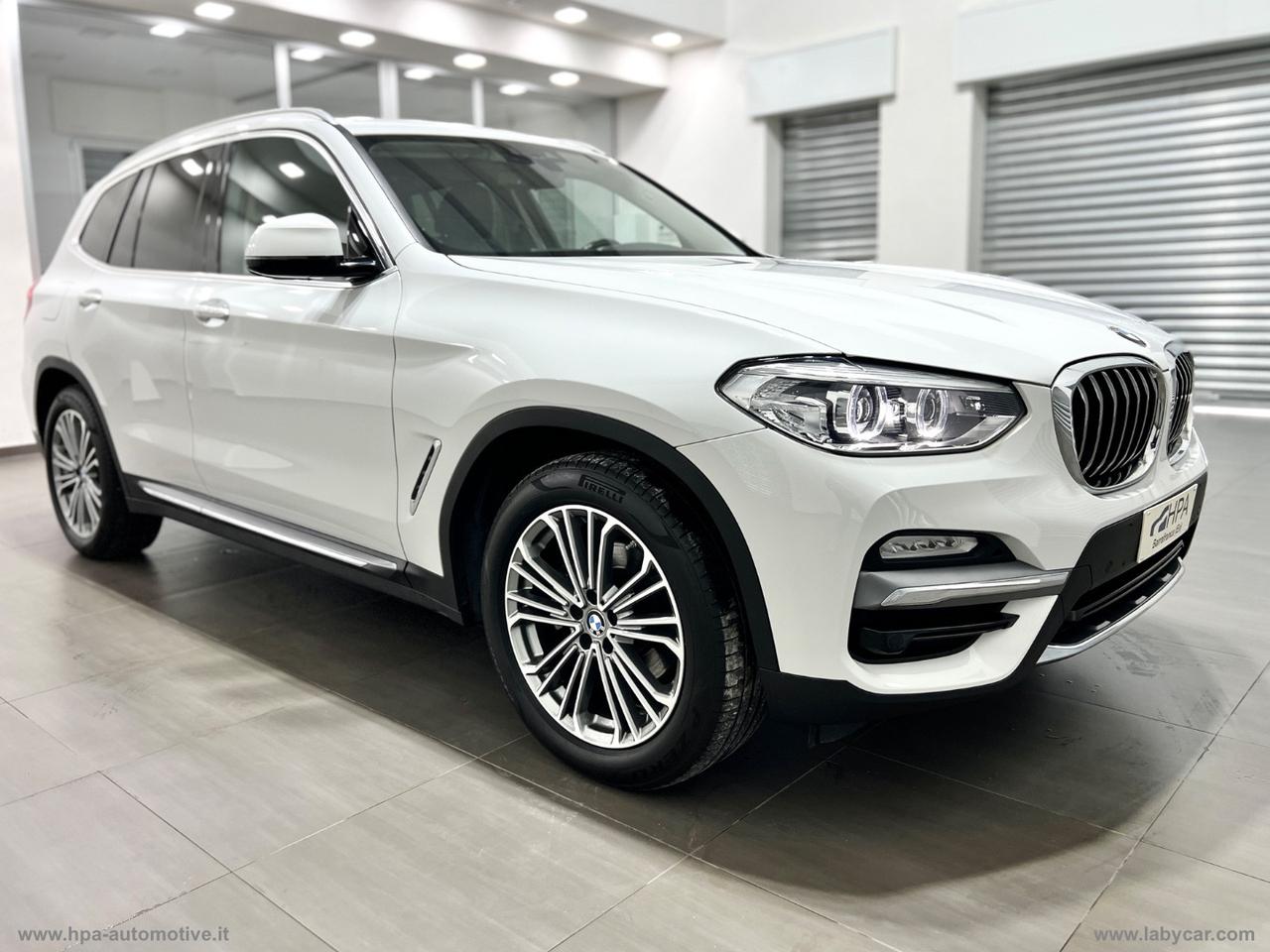 BMW X3 xDrive20d Luxury NAVI PELLE LED CERCHI 19