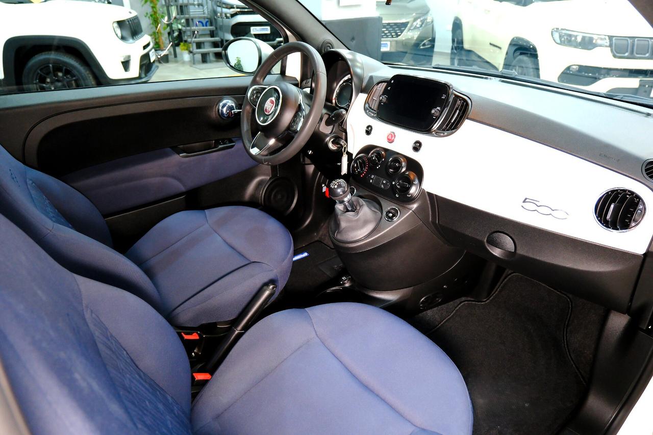 FIAT 500 1.0 Hybrid 70cv CARPLAY
