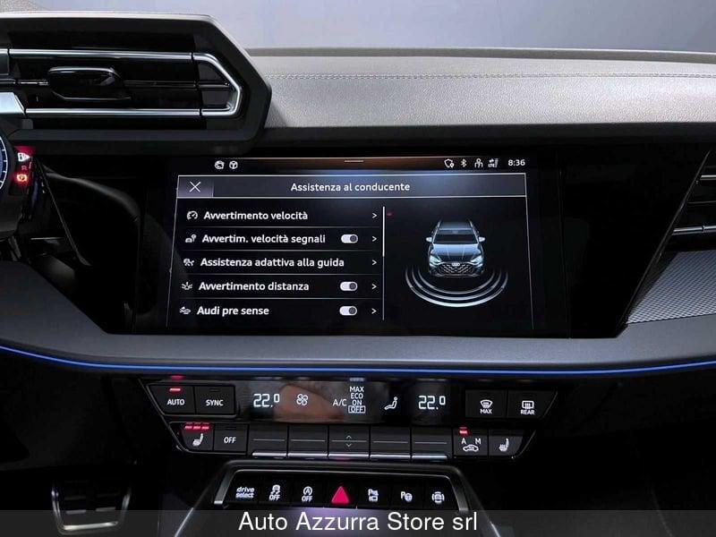 Audi A3 A3 SPB TFSI 110 kW S tronic S line edition *VARI COLORI, PROMO AZZURRA*