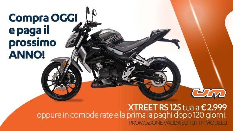 UM XTREET 125 4/ tempi