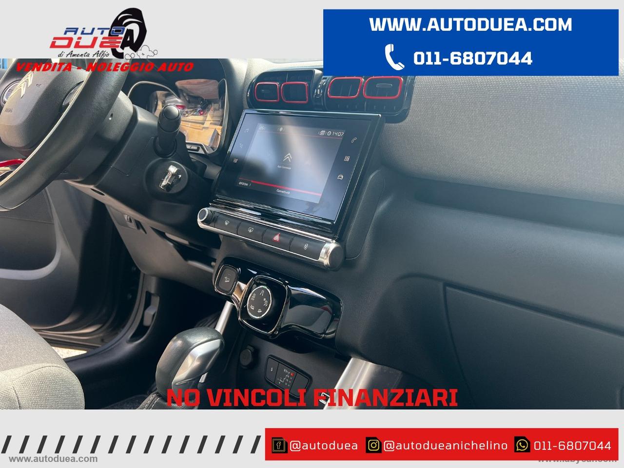 CITROEN C3 Aircross BlueHDi 120 S&S EAT6 Shine NO VINCOLI FINANZIARI