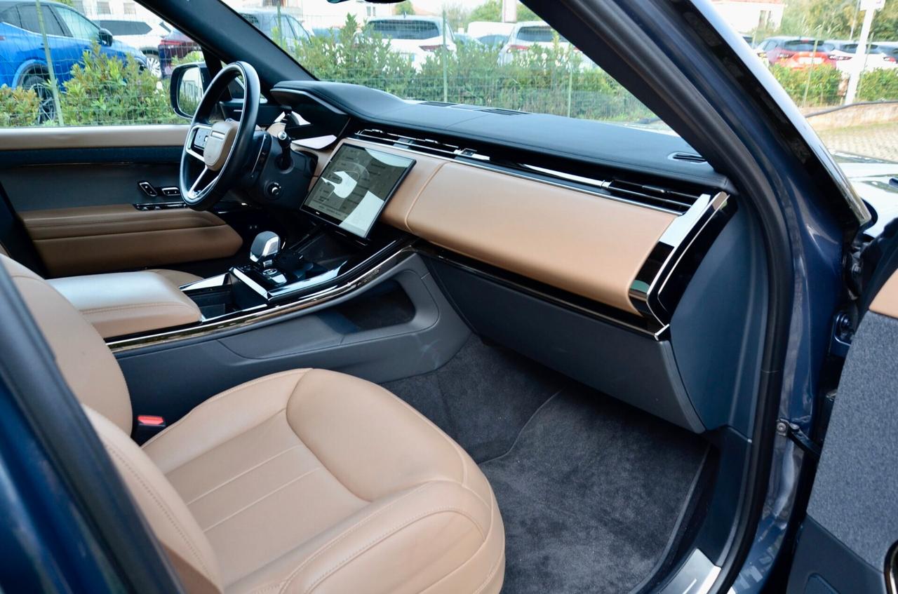 LAND ROVER RANGE ROVER SPORT 3.0d i6 MHEV MILD HYBRID SE AWD 250cv AUTO, GARANZIA LAND ROVER 12/2029, UNICOPROPRIETARIO, UFF ITALIANA, TETTO, MERIDIAN, SOSPENSIONI, PERMUTE