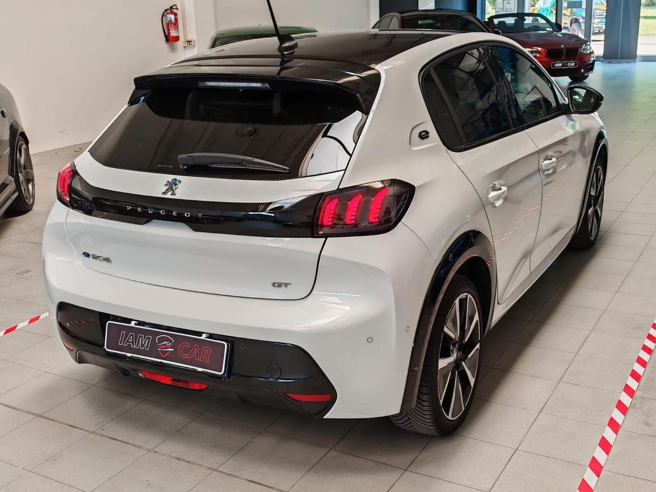 Peugeot 208 motore elettrico 136 CV 5 porte GT Pack