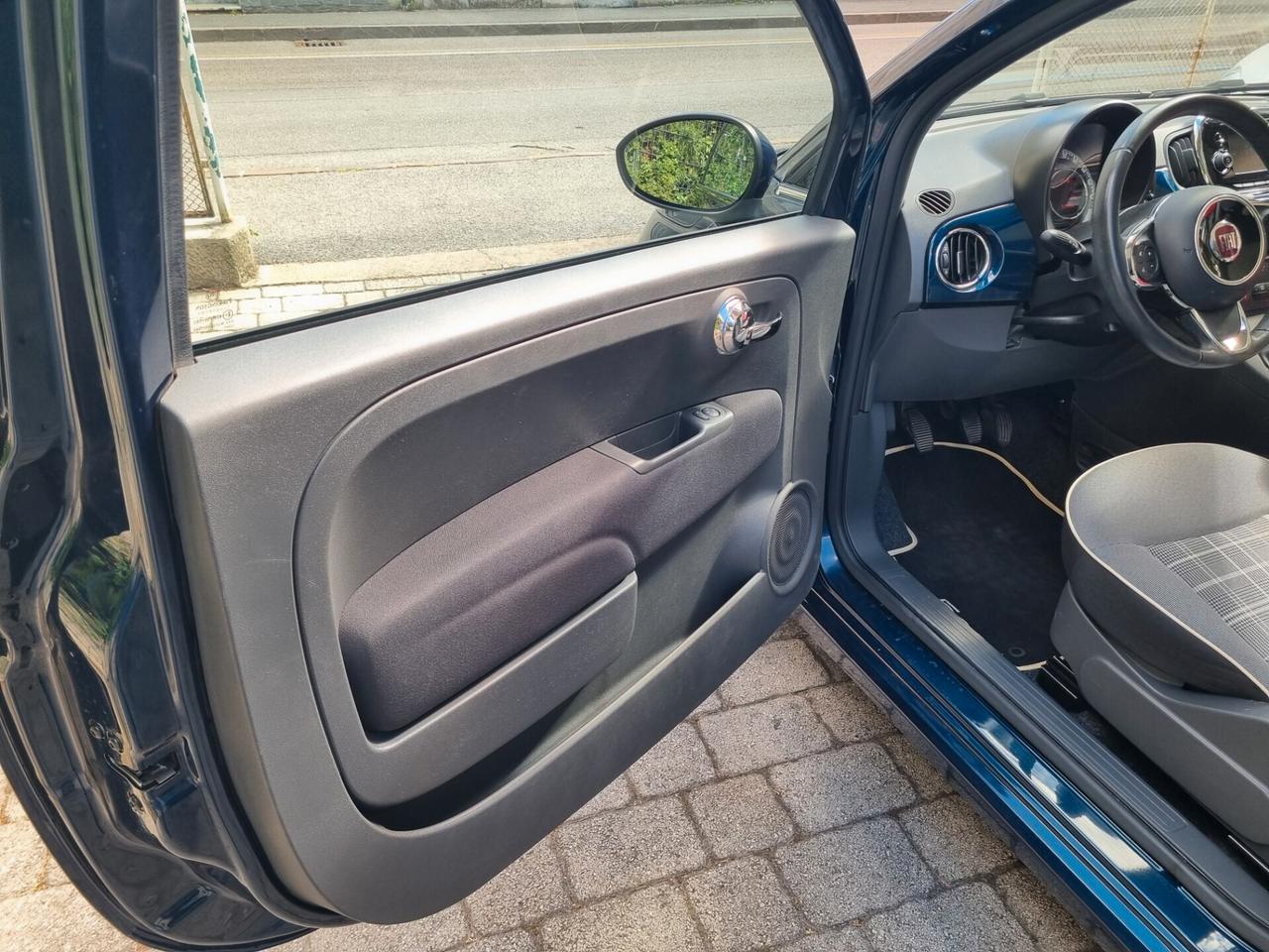 Fiat 500 1.2 Lounge anno 2016 km 62000 neopat