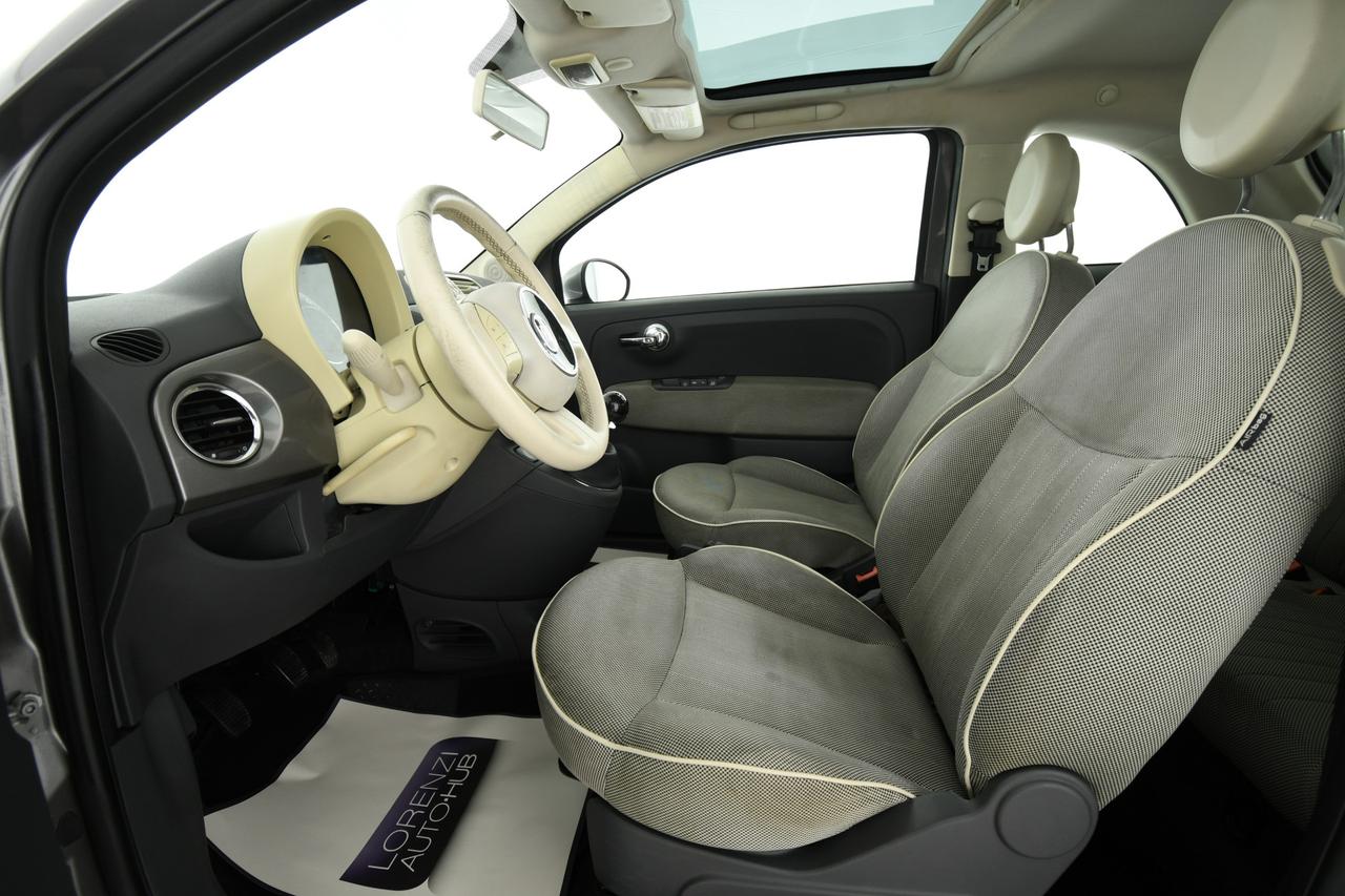 FIAT 500 1.2 Lounge 69cv X COMMERCIANTI+NEOPATENTATI+C15"